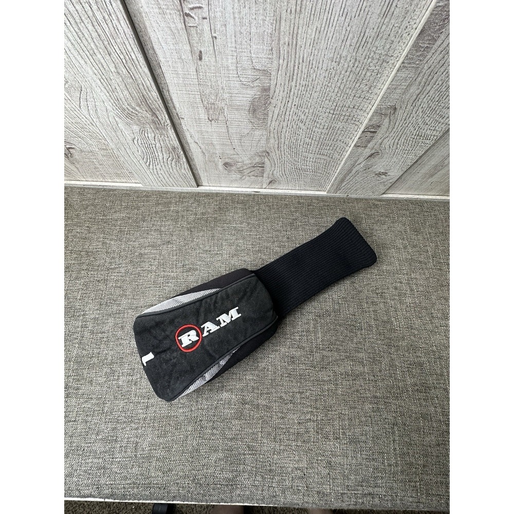 RAM Driver #1 Golf Club Head Cover Black Gray